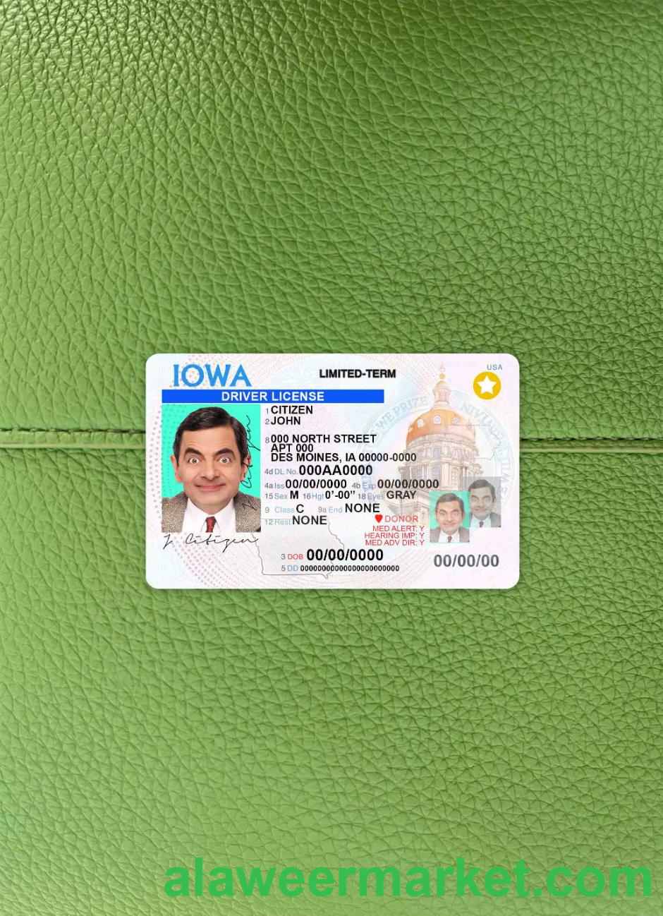 USA Iowa DL photolook FRONT